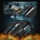 ZELOTES Ratón Gaming con Cable Profesional USB 5500 DPI con 5 Colores Ajustable RGB y 7 Botón Compatible con Windows 7, 8, 10