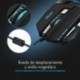 ZELOTES Ratón Gaming con Cable Profesional USB 5500 DPI con 5 Colores Ajustable RGB y 7 Botón Compatible con Windows 7, 8, 10