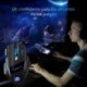 ZELOTES Ratón Gaming con Cable Profesional USB 5500 DPI con 5 Colores Ajustable RGB y 7 Botón Compatible con Windows 7, 8, 10