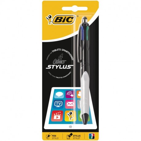 BIC 4 Colores Stylus - Bolígrafo