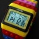 Shhors-Reloj mitb115cf con pulsera LED, correa multicolor y luz nocturna