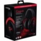 HyperX Cloud II - Auriculares de diadema cerrados, rojo