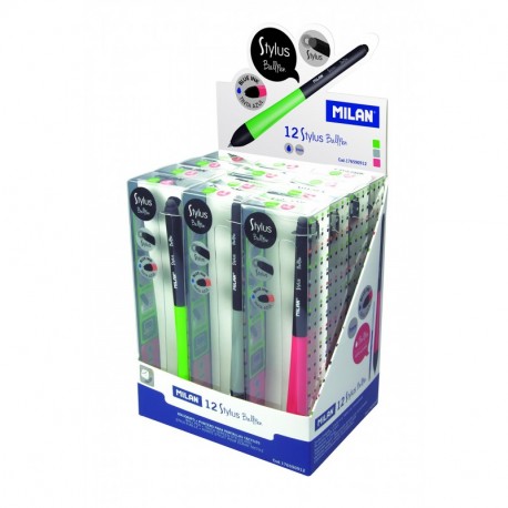 Milan Stylus Ballpen - Expositor 12 bolígrafos