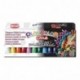 PlayColor 10121 - Caja de 12 temperas solidas 10 gramos, colores surtidos