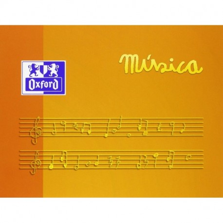 Oxford 378534 - Cuaderno de música, 1 unidad