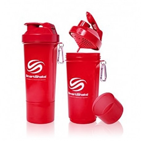 Smartshake SmartShake Slim Red - 500 ml