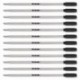 12X Pen Refills in Black Ink By NEO+. 8513 Cross Compatible