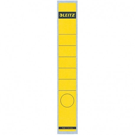 Leitz Spine Labels 39 x 285 mm, Yellow - Etiqueta autoadhesiva Yellow Amarillo