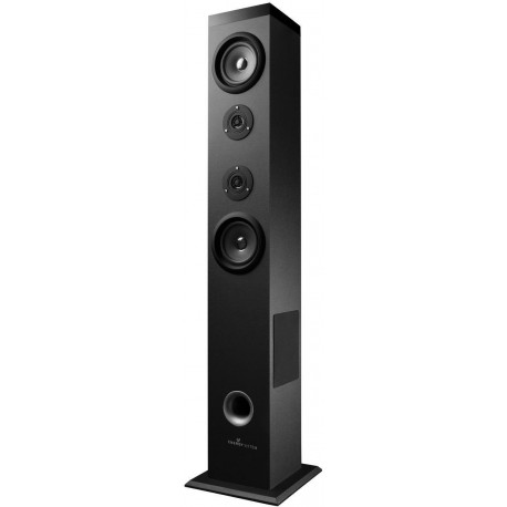 Energy Sistem Tower 5 - Sistema de sonido Bluetooth 60 W, Touch panel, USB/SD y FM color negro