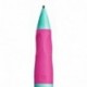 STABILO EASYergo - Portaminas ergonómico para diestros incluye 3 minas HB de 1,4 , color turquesa y rosa neón