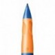 Stabilo Easyergo 1.4 - Portaminas con 3 minas HB finas, agarre ergonómico, para zurdos , color azul ultramarino y naranja ne