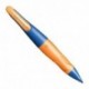 Stabilo Easyergo 1.4 - Portaminas con 3 minas HB finas, agarre ergonómico, para zurdos , color azul ultramarino y naranja ne