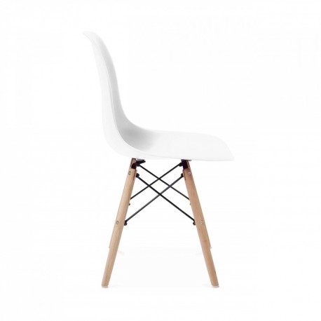 duehome - Nordik - Silla de Comedor, Salon, Cocina o Escritorio, Patas Madera Haya, Dimensiones: 47 x 56 x 81 cm de Altura B