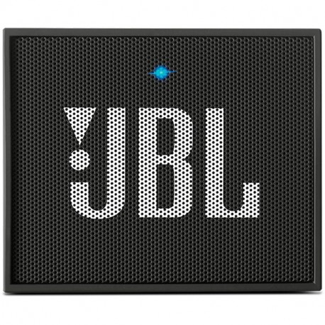 JBL Go - Altavoz portátil para Smartphones, Tablets y Dispositivos MP3 3 W, Bluetooth, Recargable, AUX, 5 Horas , Color Negro