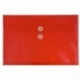 JAM Paper® Sobre de Plástico con Cierre de Botón y Cuerda - Folleto Grande - 247.6 x 31.8 x 368.3 mm - Colores Primarios Surt