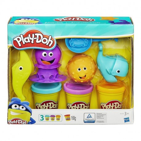 Play-Doh B1378 Zwierzątka Morskie Hasbro