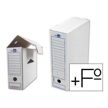 PAPELERIA DIEGO  CAJON FELLOWES CARTON RECICLADO PARA ALMACENAMIENTO DE  ARCHIVADORES CAPACIDAD 6 CAJAS DE ARCHIVO 80 MM