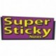 Post-It 150SS-HRT-EU - Super sticky notas adhesivas, color multicolor