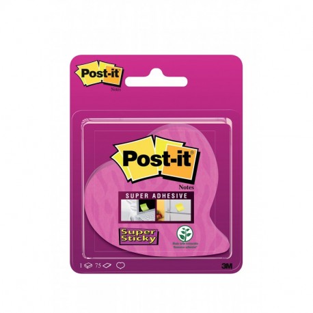 Post-It 150SS-HRT-EU - Super sticky notas adhesivas, color multicolor