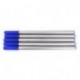 Neo+ Recargas para bolígrafo, tinta azul 5 unidades compatible con la mayoría de bolígrafos recargables