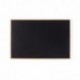 Bi-Office New Basic - Pizarra de tiza con marco de pino, 885 x 585 mm, color natural