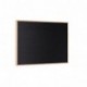 Bi-Office New Basic - Pizarra de tiza con marco de pino, 885 x 585 mm, color natural