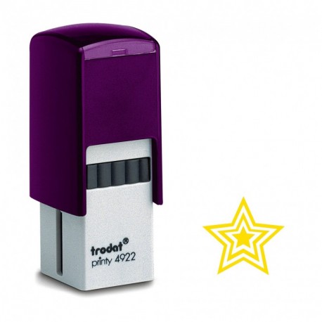 Trodat Printy Gold Triple Star - Sello autoentintable