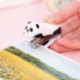 Stonges Lindo Panda Mini Grapadora de escritorio y engrapadora de mano Grapadora de oficina / casa 6 * 2.5CM 