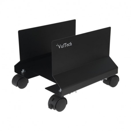 Vultech CP-01 Cart CPU Holder Negro - Soporte Cart CPU Holder, 50 kg, Negro, Aluminio, 4 Rueda s , 140-255 mm 