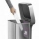 simplehuman - Papelera de Pedal con Compartimento Doble de 58 litros con Recipiente Interior, Acero Inoxidable, Acero Inoxida