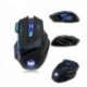 AFUNTA Ratones Zelotes Wireless Gaming Mouse con 7 Botón DPI ajustable 600/1000/1600/2400 LED para PC Gamer Mac Computer