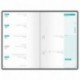 Oxford Women agenda semanal 10 x 15 cm negro