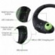 Mpow Cheetah Auriculares Estéreo Deportes Bluetooth 4.1 para Correr Cascos Deportivos de Manos Libre, Deportes Auricular con 
