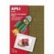 Apli 946043 - Pack de 4 hojas de papel corrugado, A4