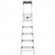 Hailo xxl easyclix - Escalera domestica xxl 5 peldaños 168cm aluminio