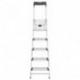 Hailo xxl easyclix - Escalera domestica xxl 5 peldaños 168cm aluminio