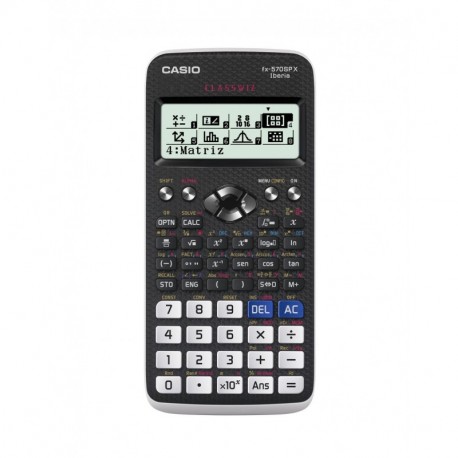 CASIO FX-570SPX - Calculadora científica 575 funciones, 12 dígitos , color negro y blanco