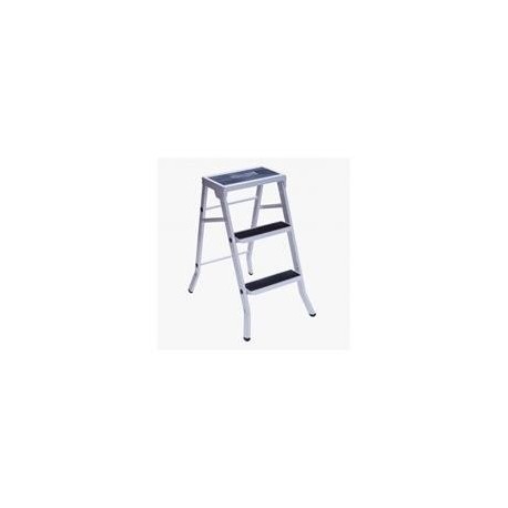 Vicris M57073 - Taburete escalera 234-3p blanco