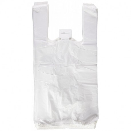 Plasbel - Bolsas de Plastico Asa Camiseta, 40 x 50 cm, 200 unidades