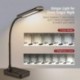 TaoTronics Lámpara Escritorio LED 7W Flexo Escritorio Cuidado a la Vista, Función de Memoria, Control Táctil, 7 Modos de Bri