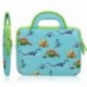 Evecase Funda para Tablet 8.9-10.1 pulgads, Bolsa Portátil, Maletín para Niños, Dibujo Dinosaurio