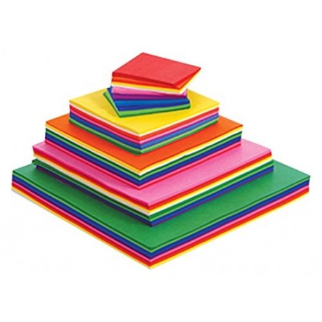 Stephens - Pack de 480 cuadrados de papel pinocho 75 mm 
