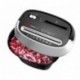 Geha X12 CD Office - Destructora, 360 x 244 x 460 mm, color negro y plata