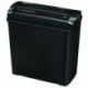 Fellowes P-25S - Destructora trituradora de papel, corte en tiras, 5 hojas, negro