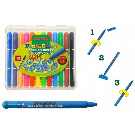 Alpino PX000112 - Pack de 12 lápices, multicolor