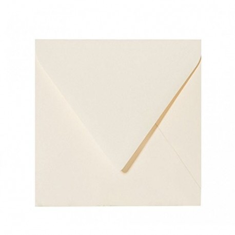 25 sobres 16,0 x 16,0 cm 160 x 160 mm Crema cierre: feuchtklebend gramaje: 120 g/m²