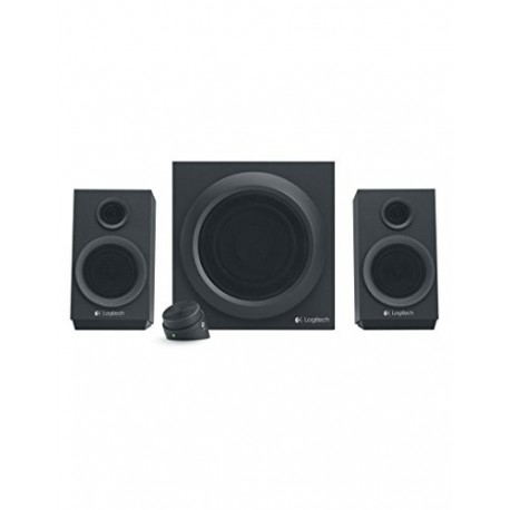 Logitech Z333 - Sistema de Altavoces Multimedia, Color Negro