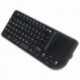 Rii Mini X1 teclado inalámbrico con ratón táctil - compatible con Smart TV, Mini PC Android, PlayStation, Xbox, HTPC, PC, Ras