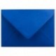 50 pieza//DIN C5 Sobres, gran calidad – Muy Estable, 110 g/m², 220 x 154 mm, nassklebung, tapa puntiaguda, color azul royal//