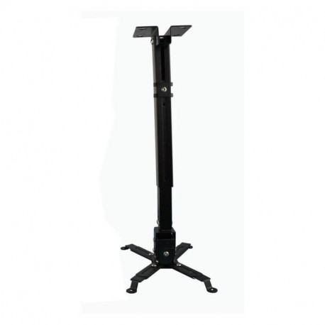 BeMatik - Soporte de proyector para Techo 100-180cm Ajustable Negro